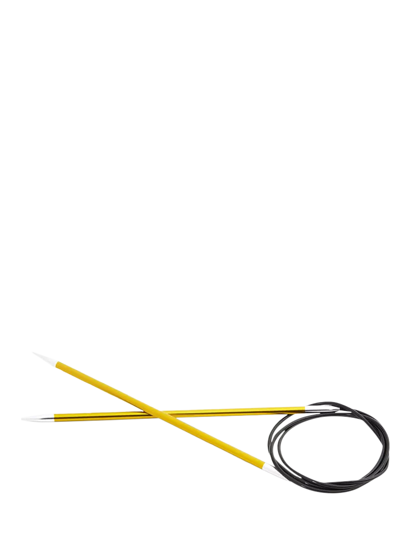 KnitPro Zing Fixed Circular Knitting Needles 2.5mm 80cm