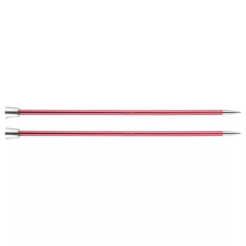 KnitPro Zing Single Pointed Knitting Needles 30cm 3.25mm