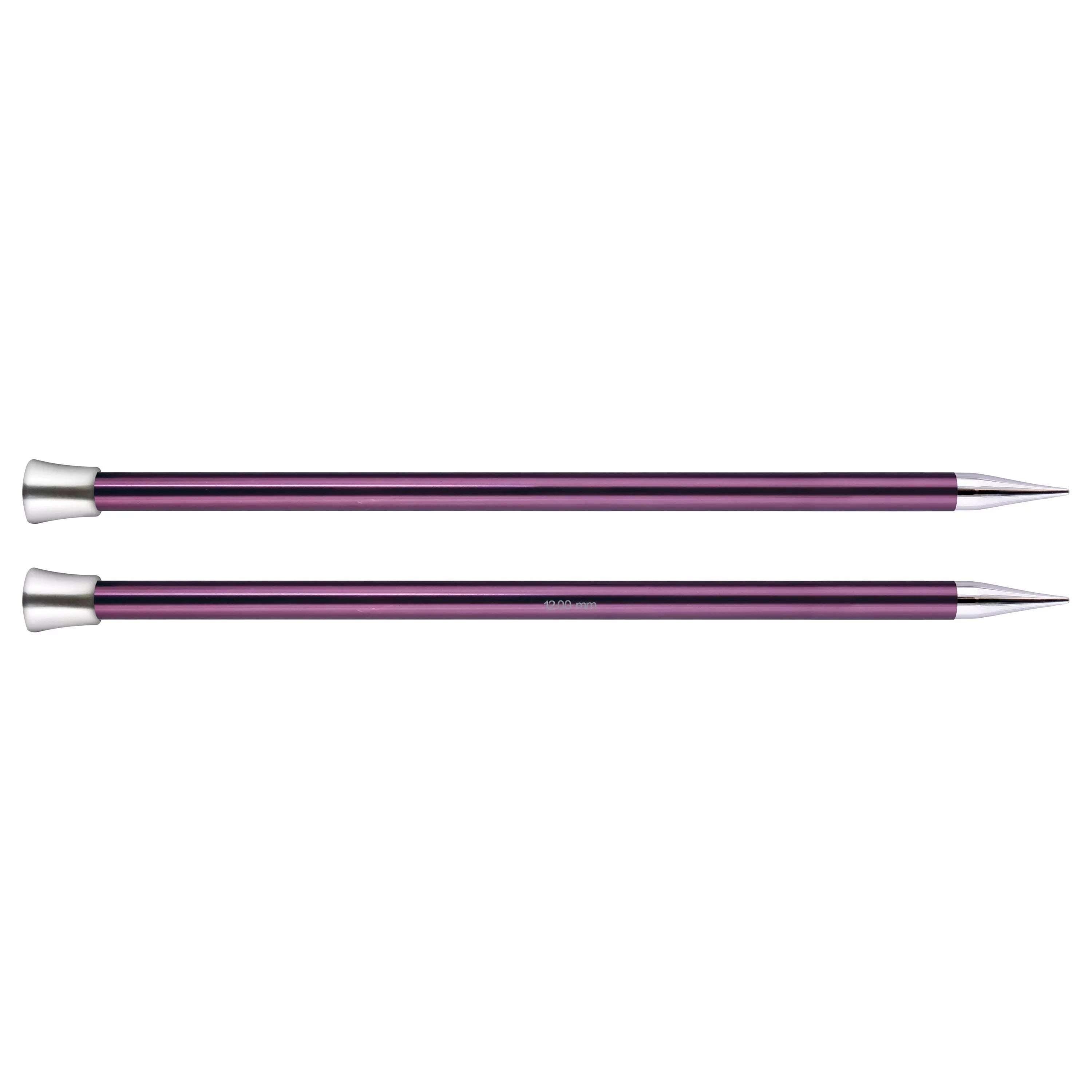KnitPro Zing Single Pointed Knitting Needles 30cm 3.25mm