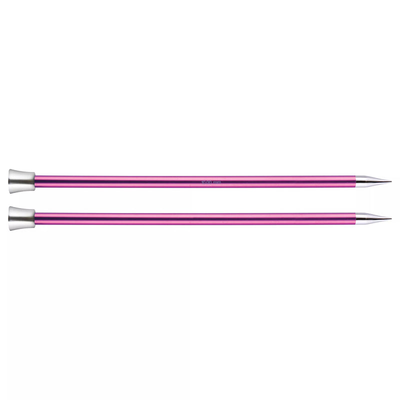 KnitPro Zing Single Pointed Knitting Needles 30cm 3.25mm