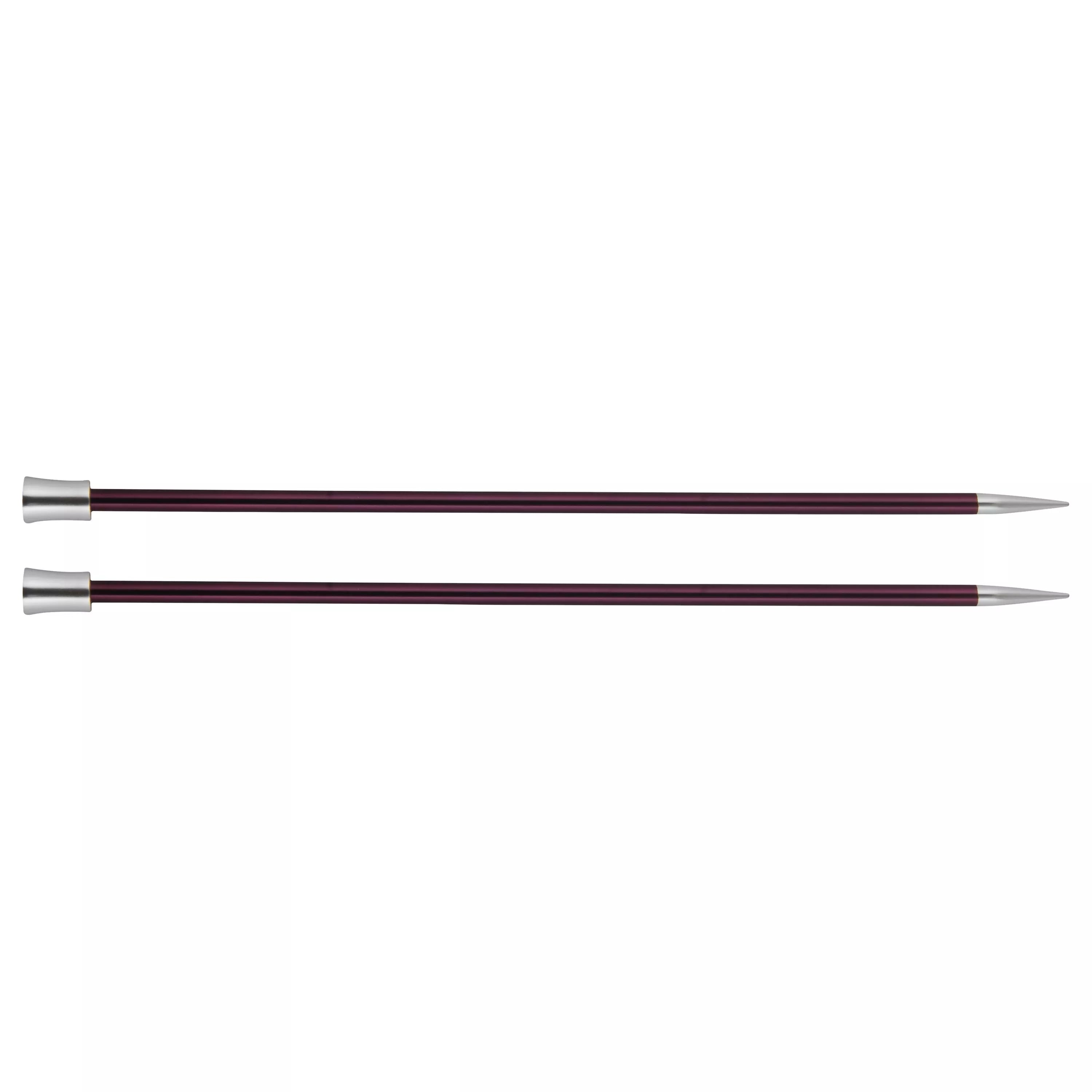 KnitPro Zing Single Pointed Knitting Needles 30cm 3.25mm