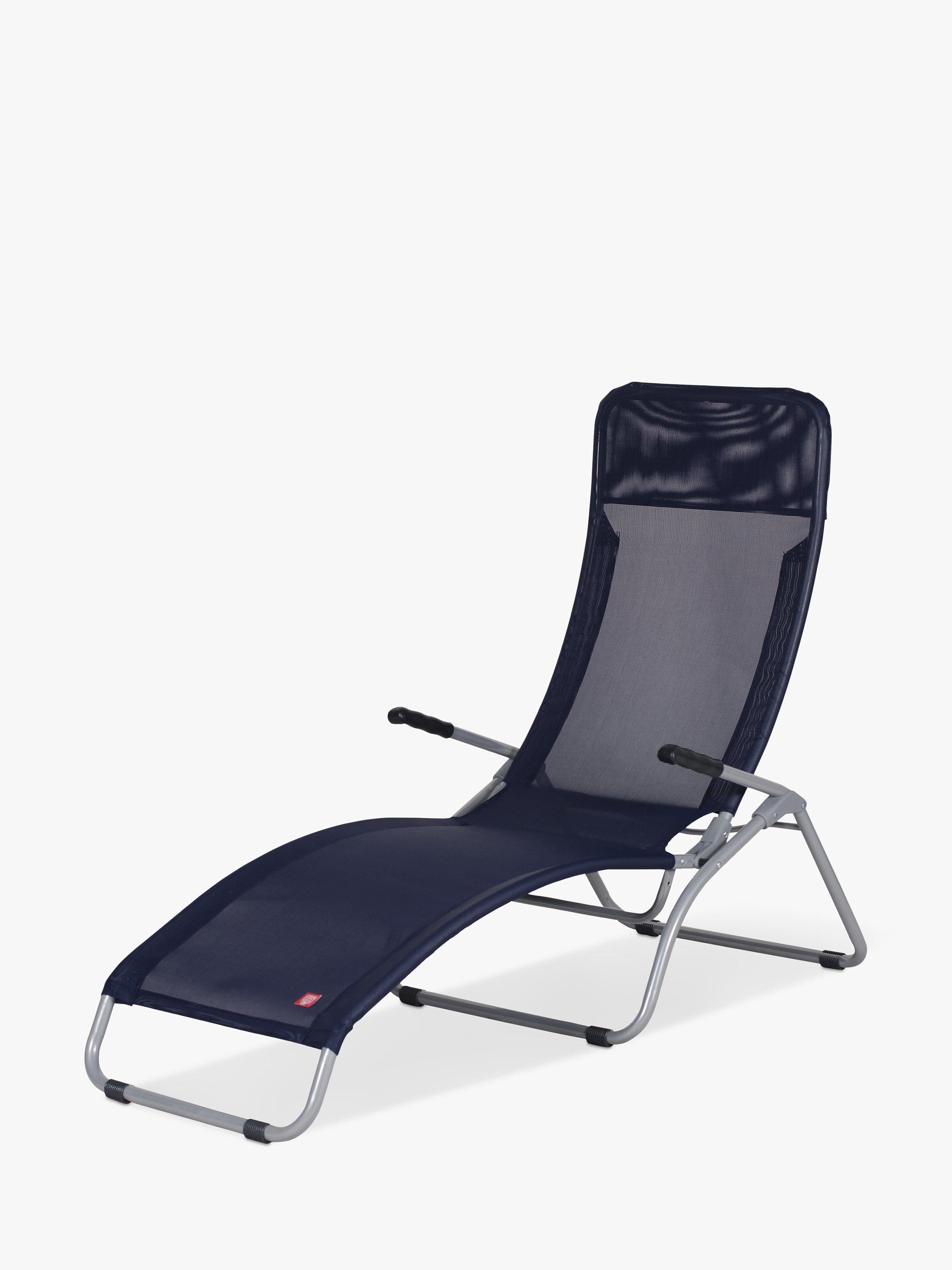Fiam Samba folding sun lounger - British product