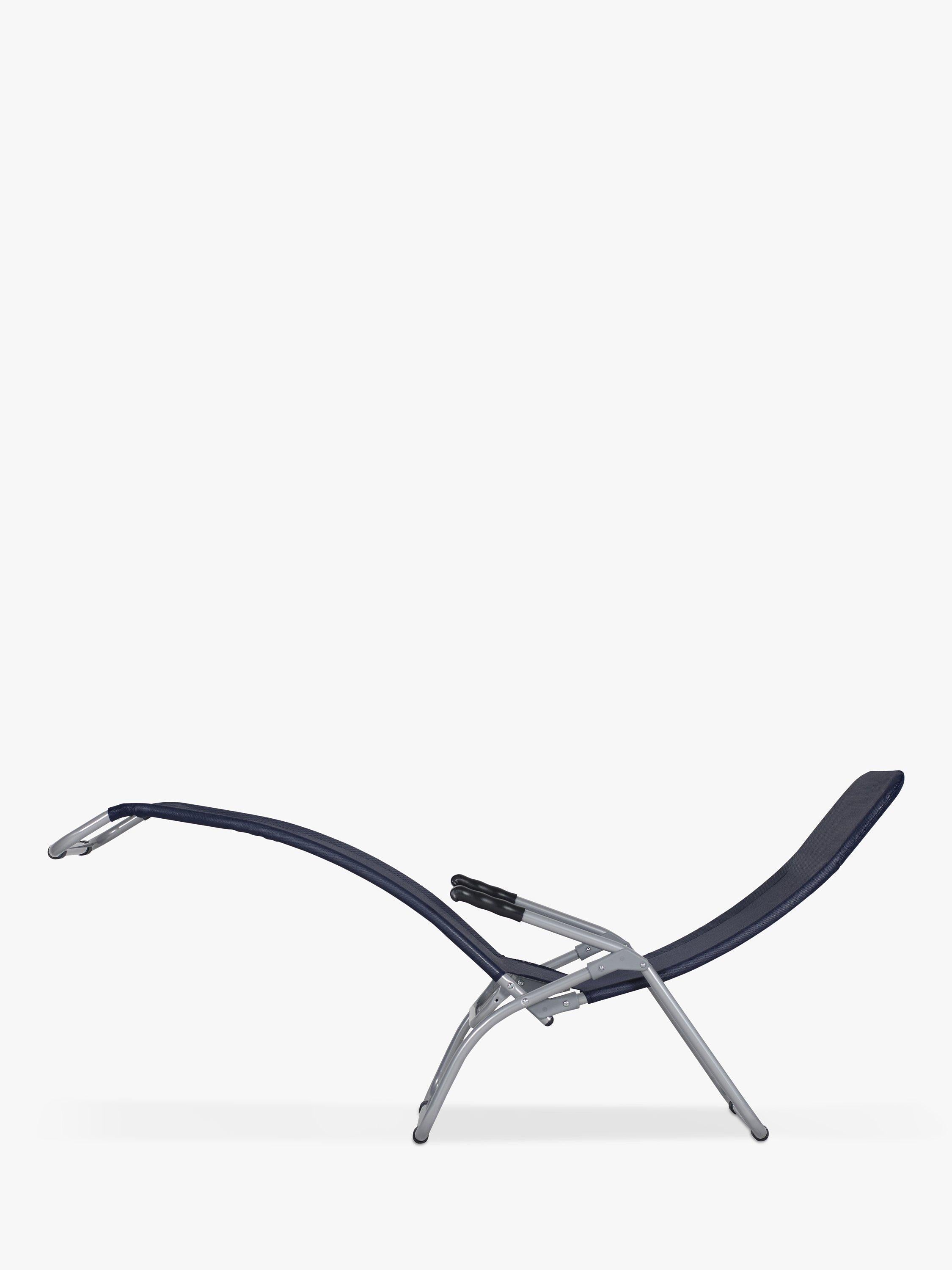 Fiam Samba folding sun lounger - British product