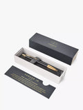Parker ballpoint pen chiselled black gold, UK version