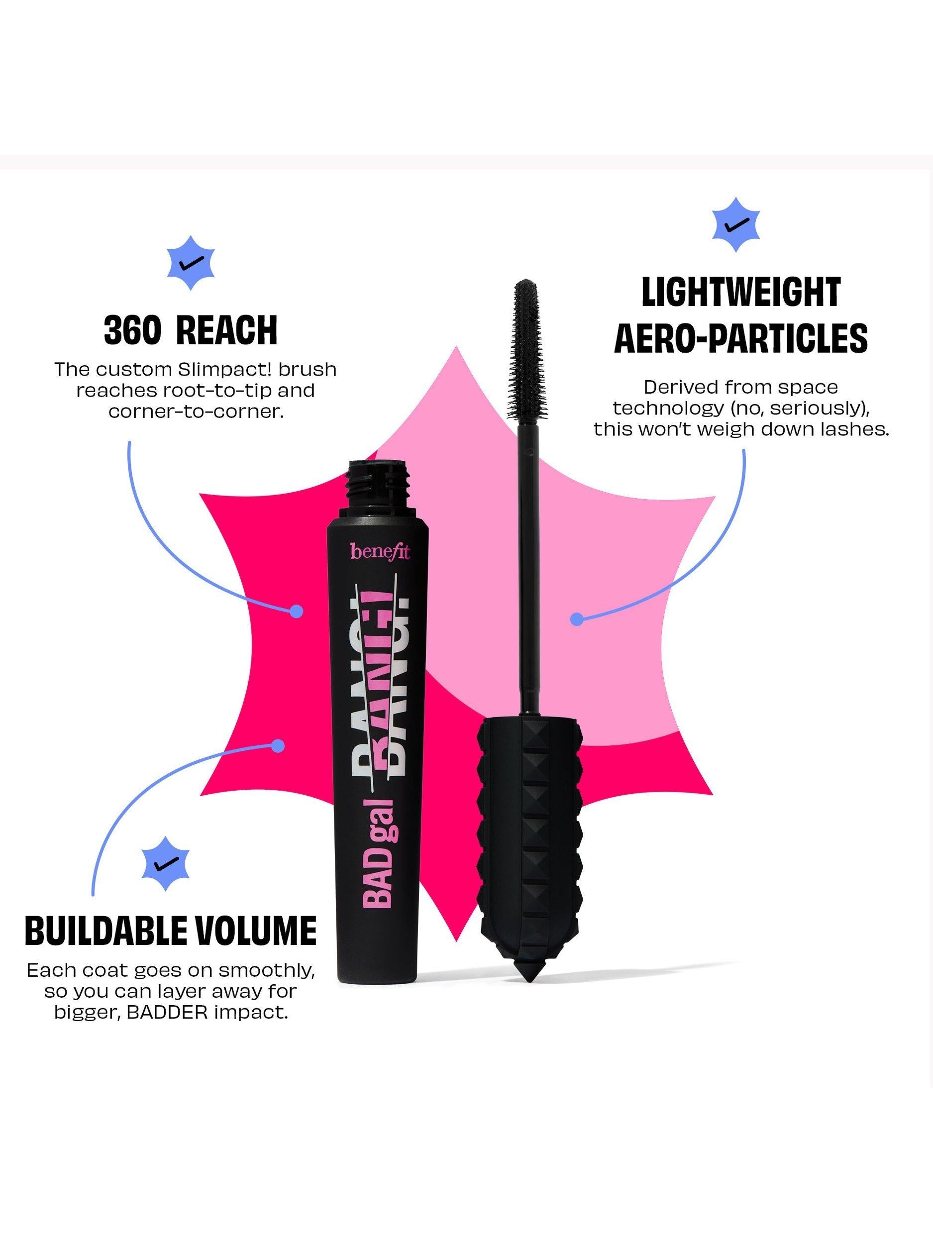 Benefit BADGal BANG! Volumising Mascara Black Mini - British product
