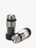 OXO salt and pepper grinders set stainless steel acrylic (British brand)