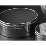 Vera Wang Wedgwood infinity round keepsake box silver - British brand