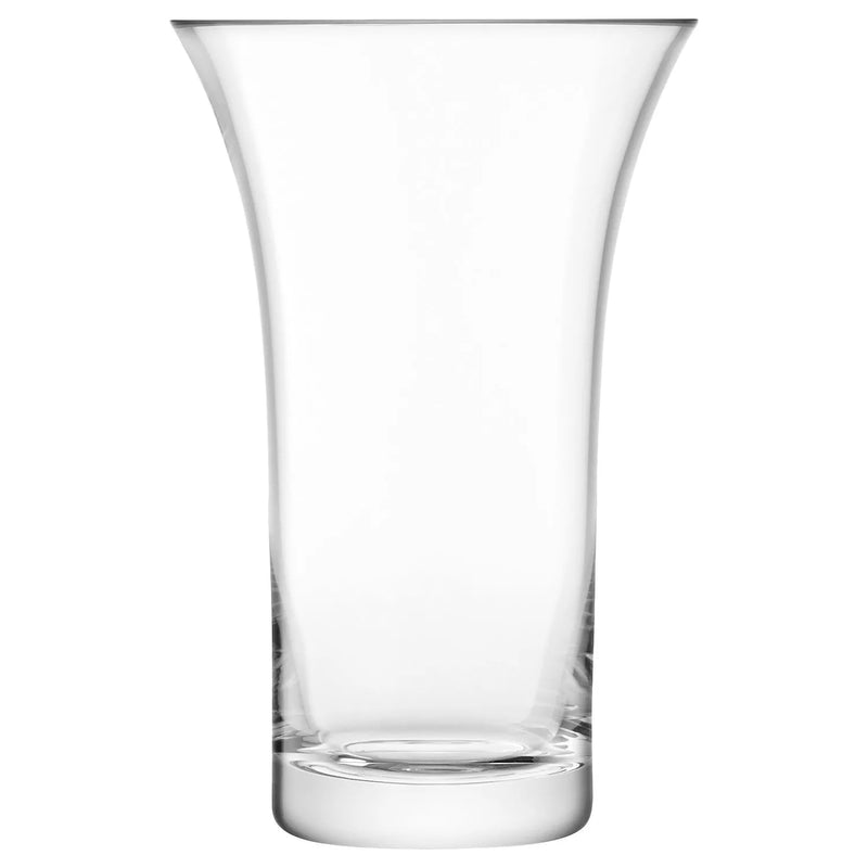 LSA International clear glass vase 26cm, UK version