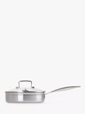 Le Creuset 3-ply stainless steel sauté pan with poaching insert 20cm, UK version