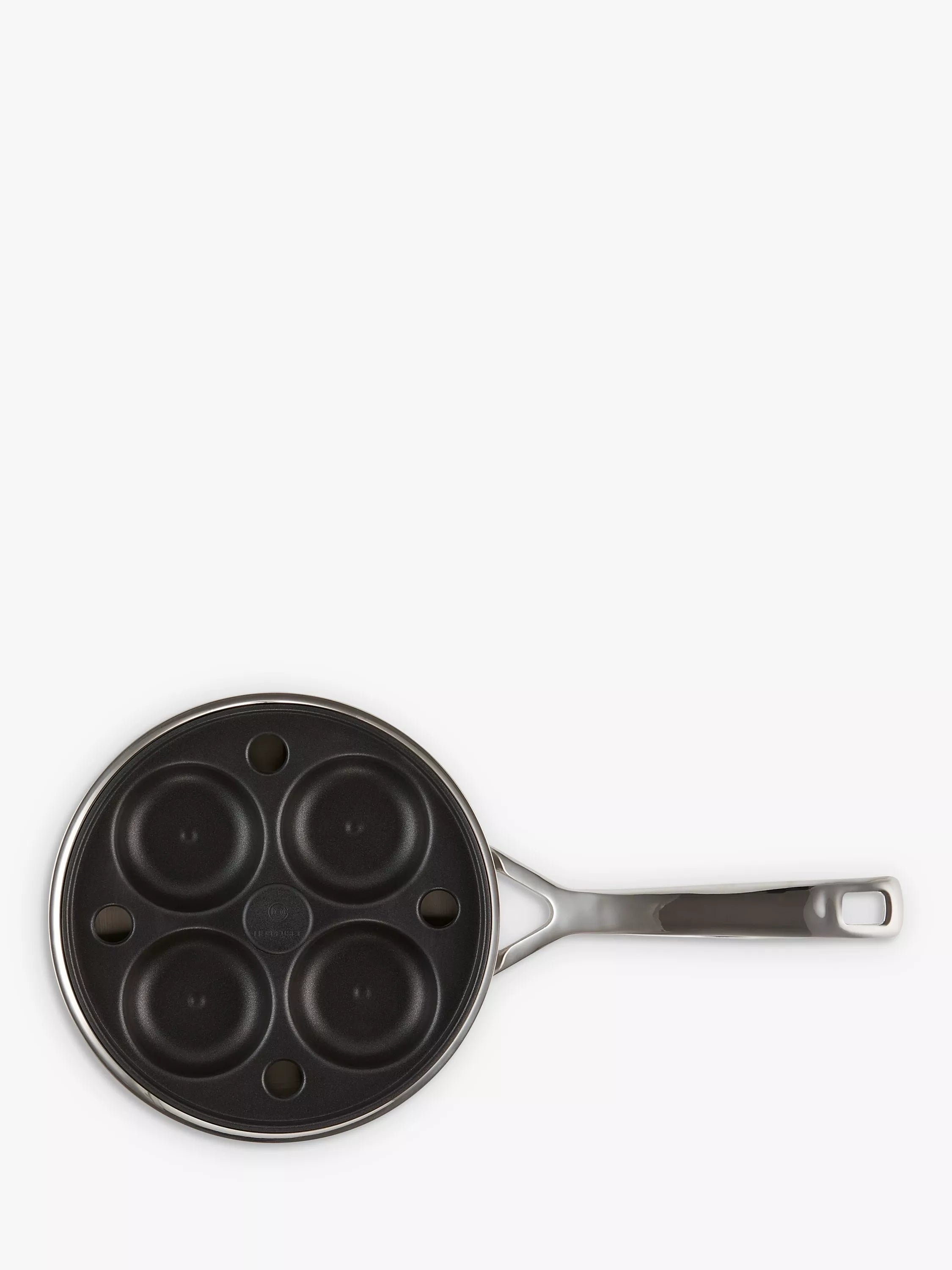 Le Creuset 3-ply stainless steel sauté pan with poaching insert 20cm, UK version