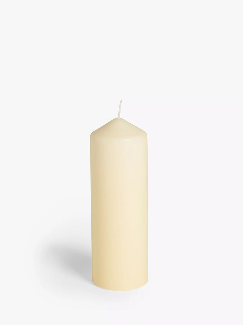 John Lewis Large Pillar Candle