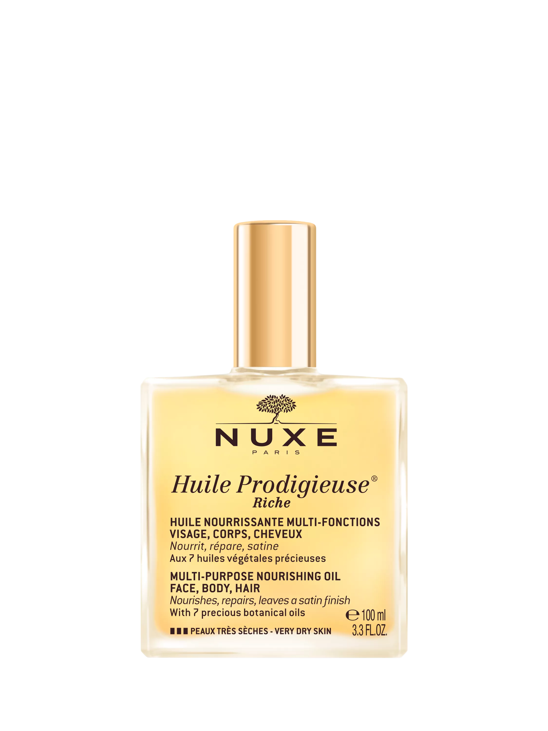 NUXE Huile Prodigieuse Riche nourishing oil 100ml, imported from the UK