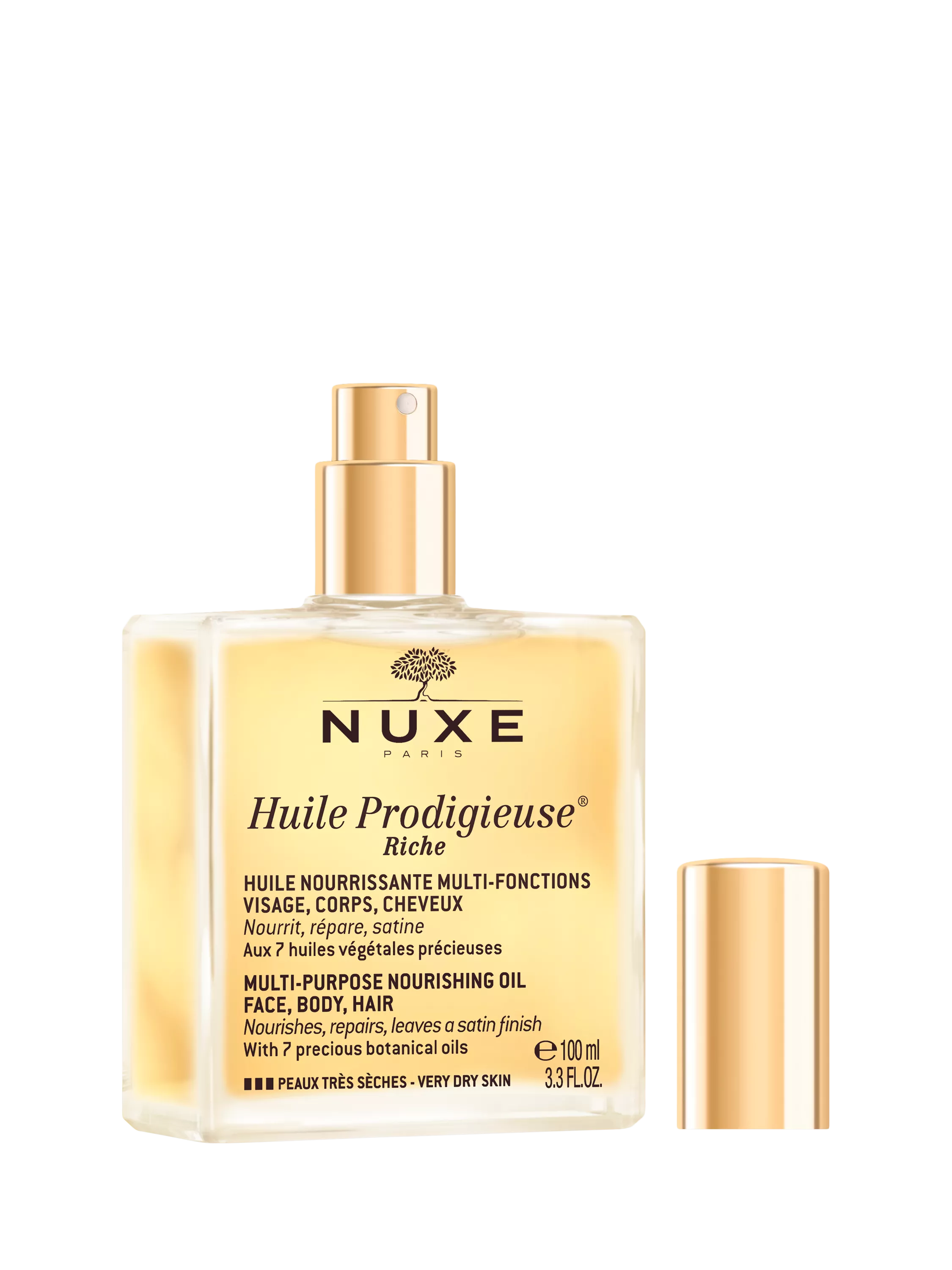 NUXE Huile Prodigieuse Riche nourishing oil 100ml, imported from the UK