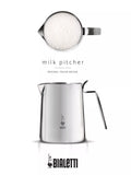 Bialetti stainless steel milk froth pitcher 500ml - British product