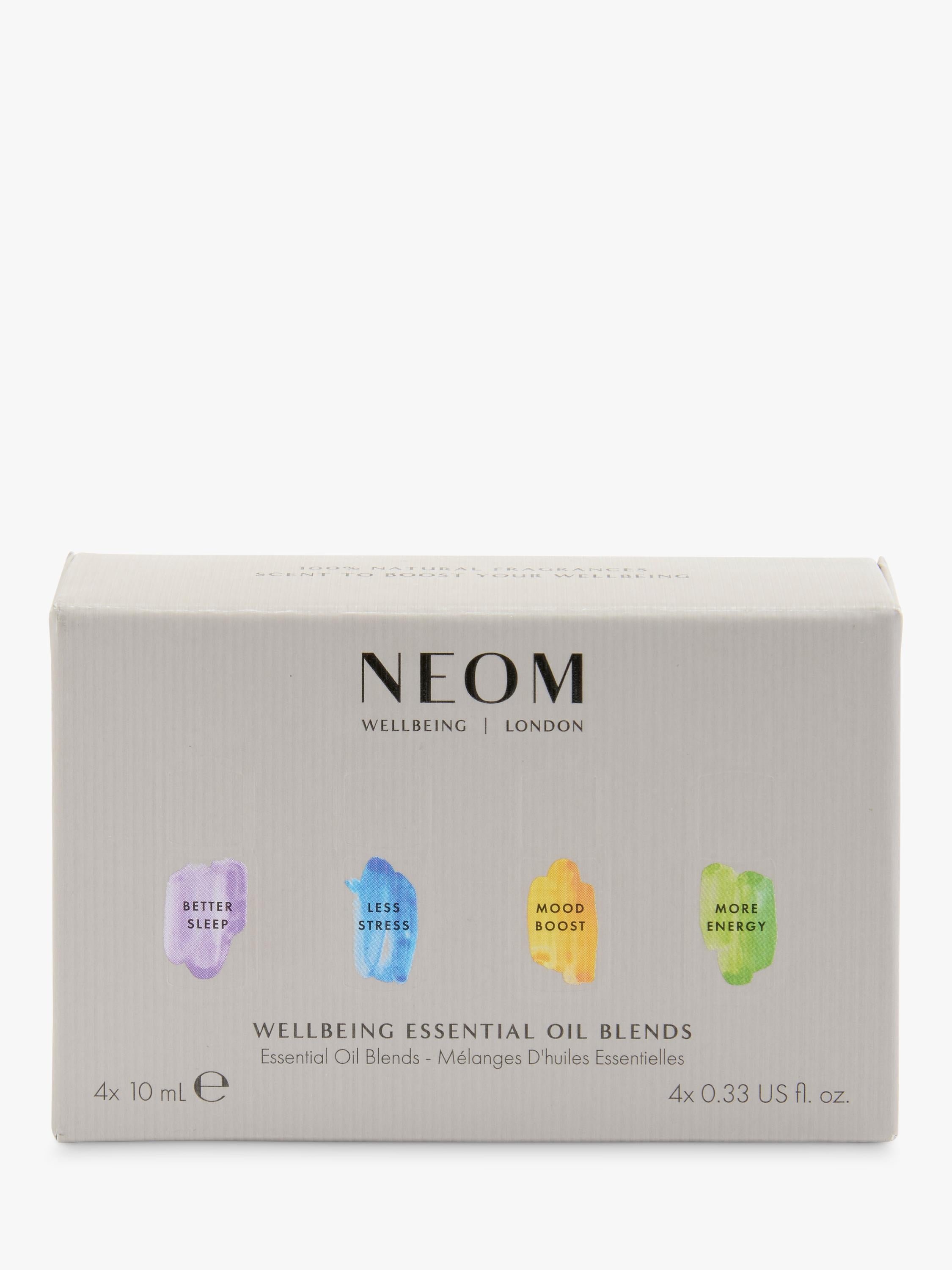 NEOM Wellbeing London essential oil gift set 4x10ml UK version
