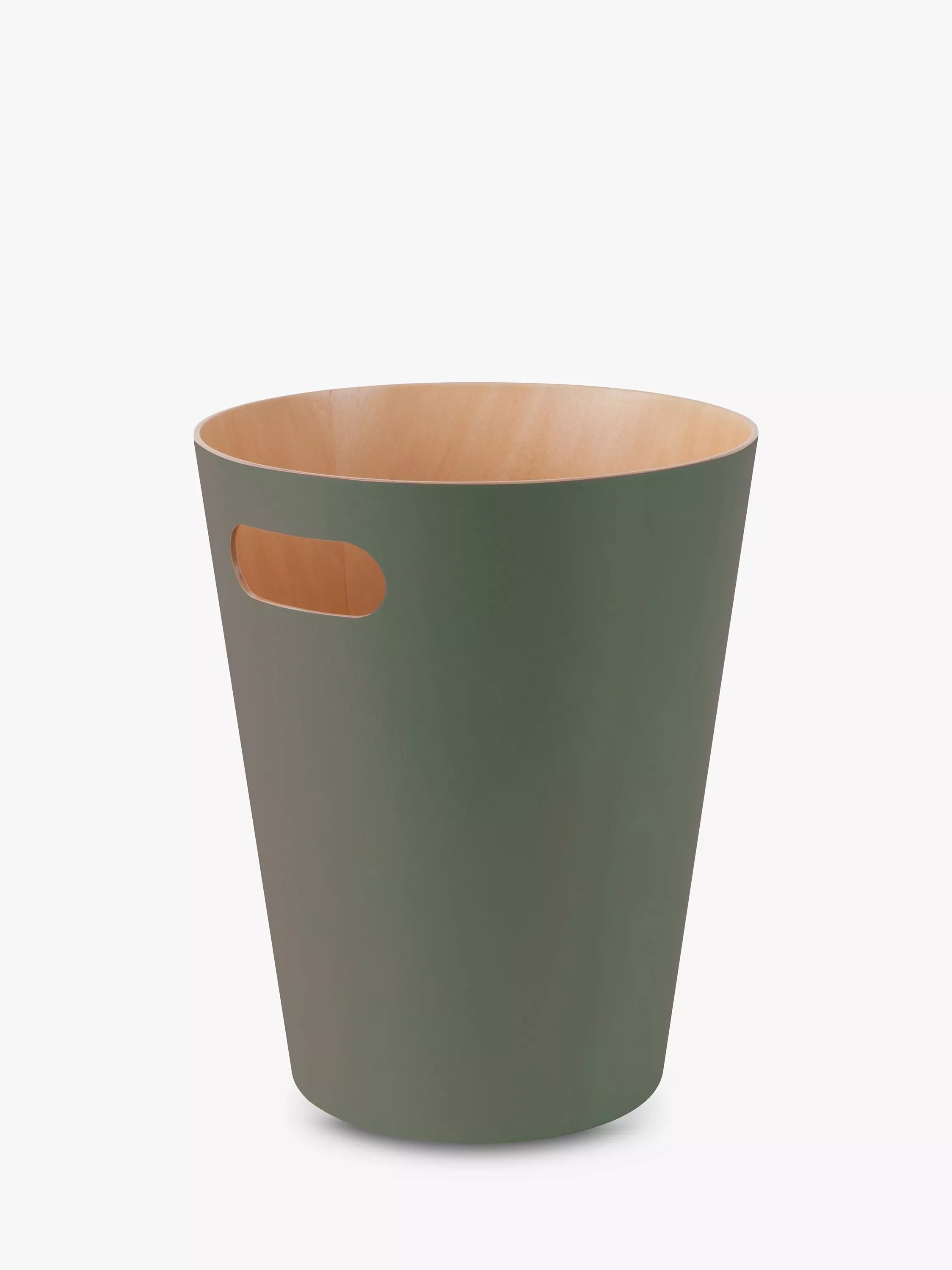 Umbra Woodrow waste paper bin (British brand)
