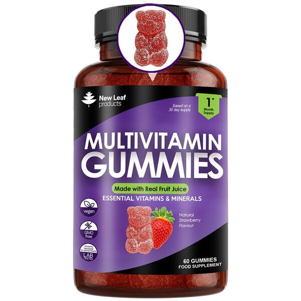 New Leaf - Multivitamin Gummies for Men & Women 60 Gummys