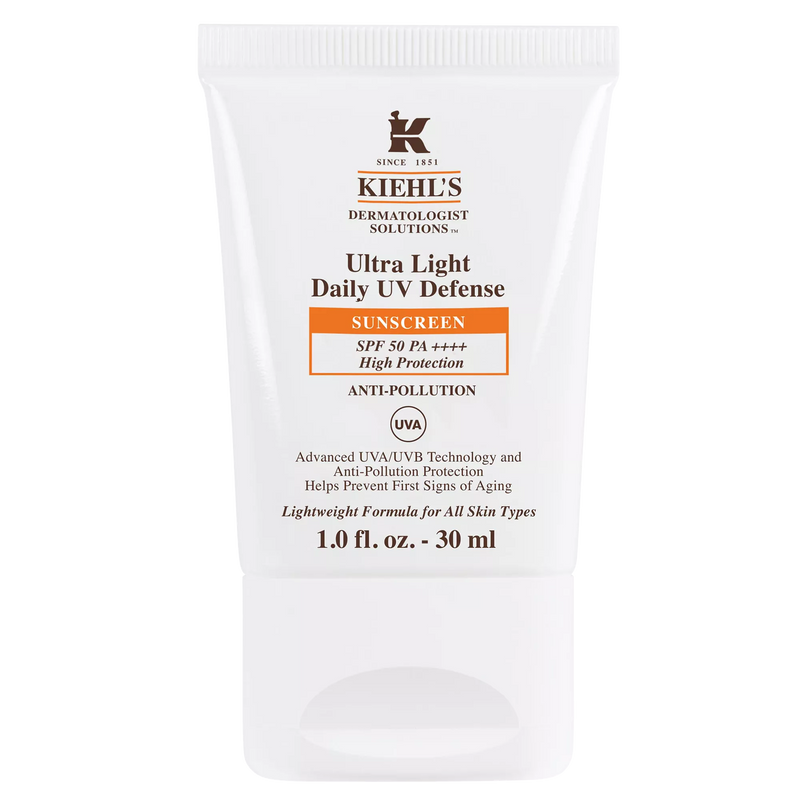Kiehl's Ultra Light Daily UV Defense Lotion SPF 50 30ml, UK version