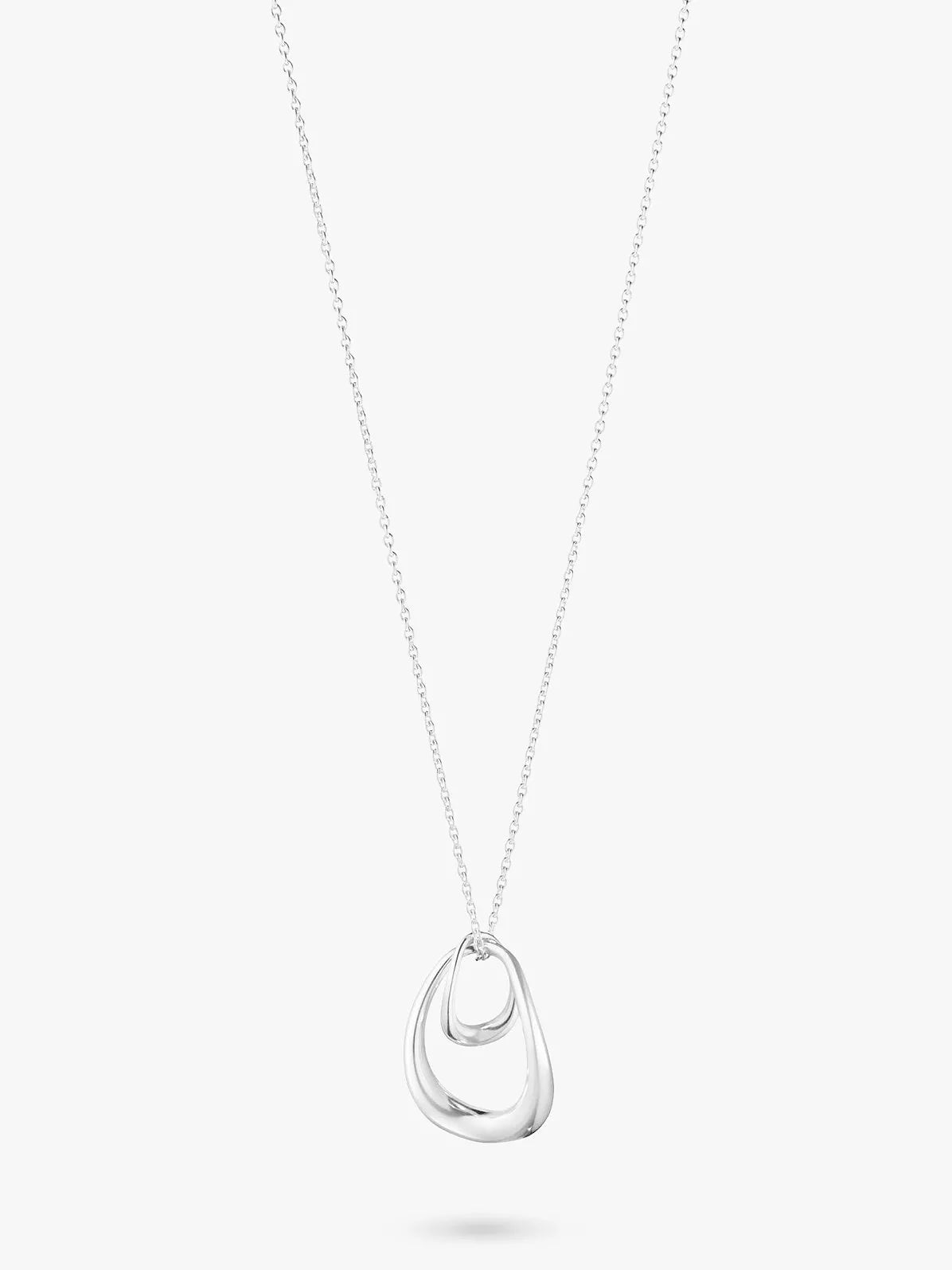 Georg Jensen Offspring pendant silver necklace (British brand)