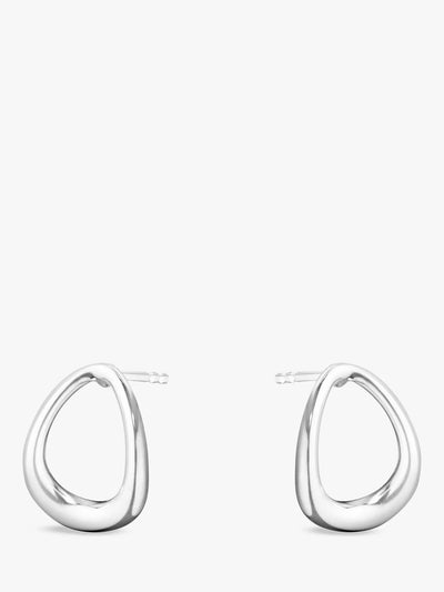 John Lewis Georg Jensen Offspring Sterling Silver Post Earrings- Buy online at McGrocer