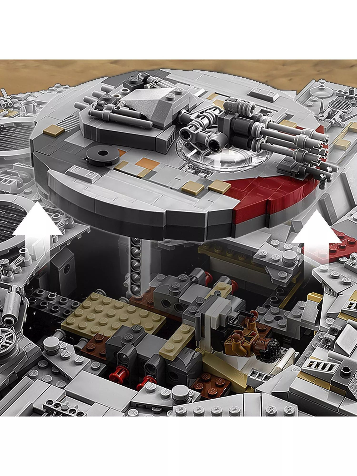 Lego Star Wars Ultimate Collector Series Millennium Falcon building set, UK version