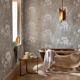 Harlequin Kinabalu elephant toile wallpaper, UK version