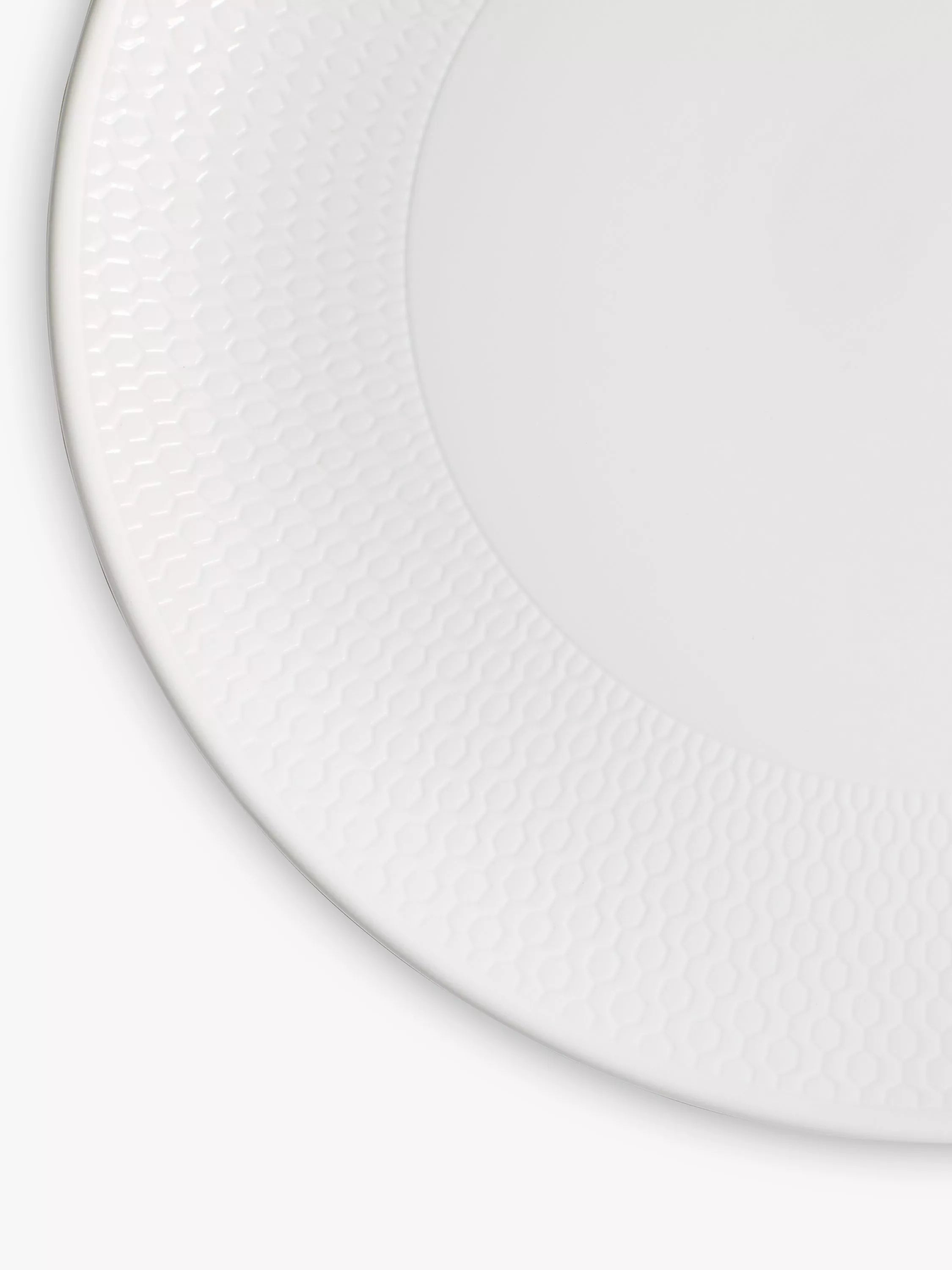Wedgwood Gio bone china side plate 23cm white, UK version