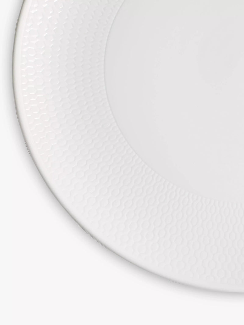 Wedgwood Gio bone china side plate 23cm white, UK version