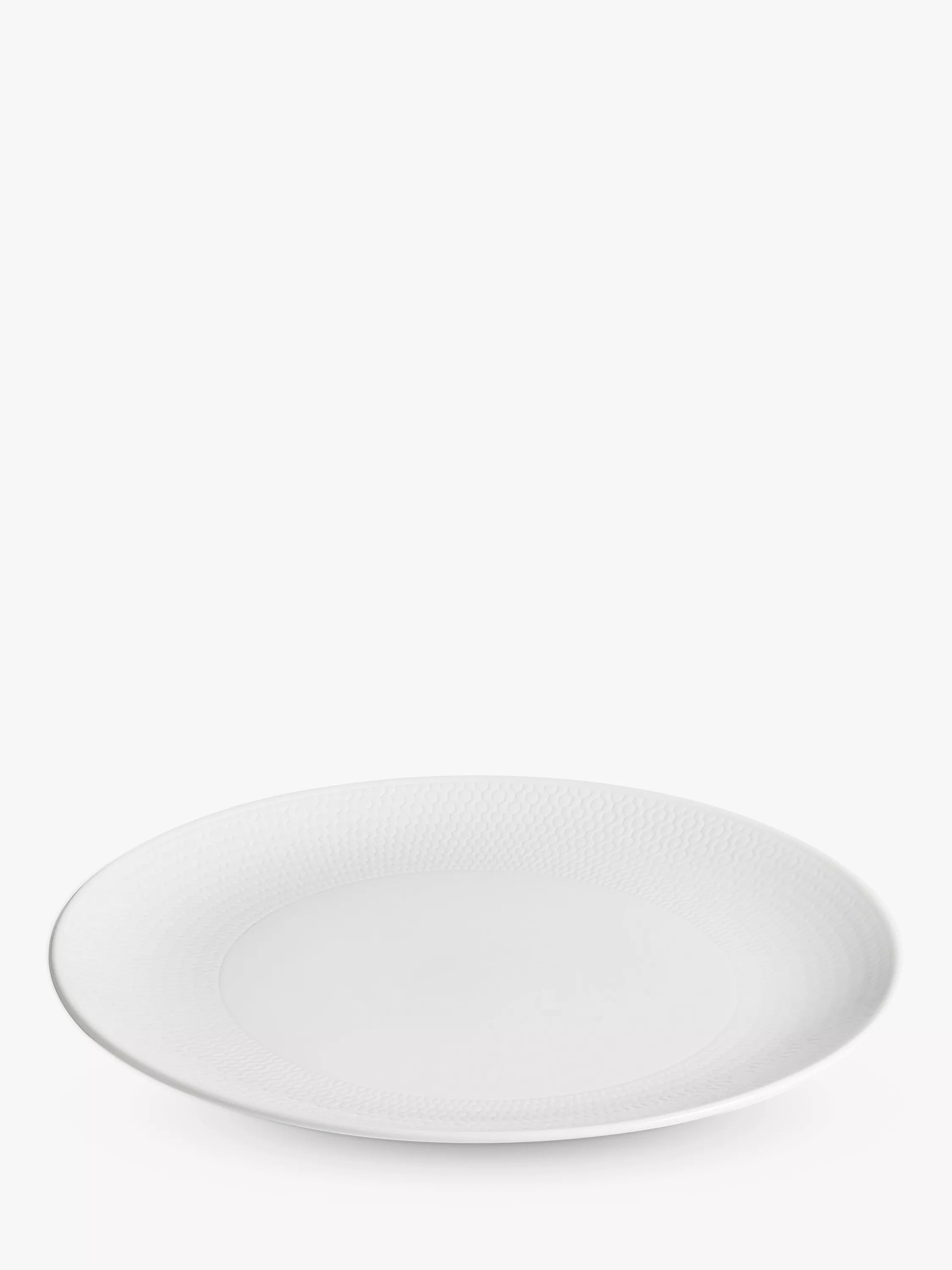 Wedgwood Gio bone china side plate 23cm white, UK version