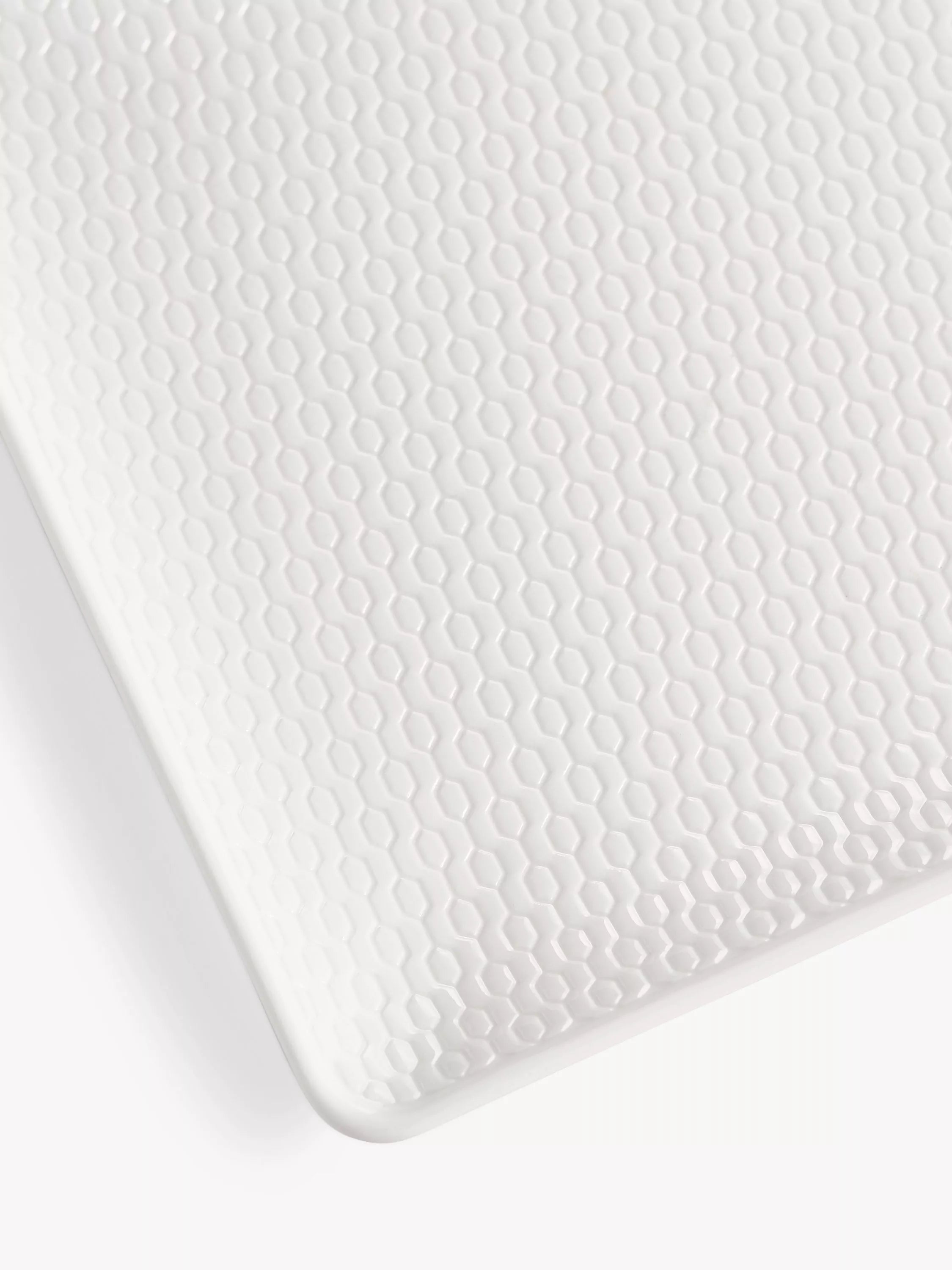 Wedgwood Gio rectangular serving dish 32cm white, imported from the UK