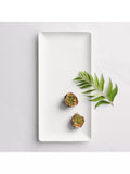 Wedgwood Gio rectangular serving dish 32cm white, imported from the UK