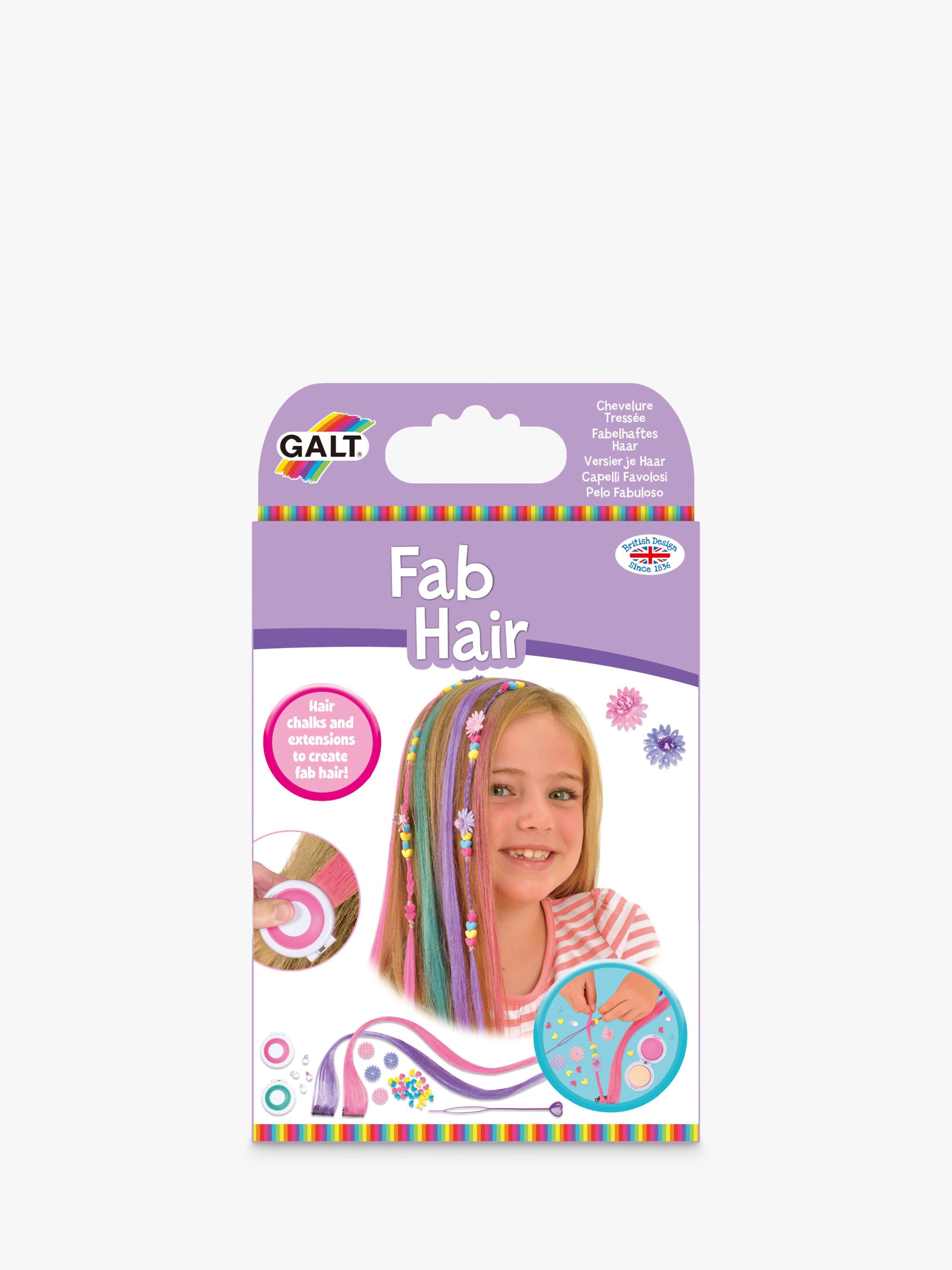 Galt hair extension and chalks kit, UK version