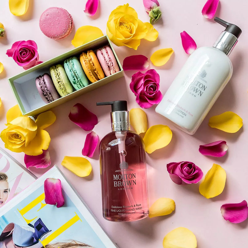 Molton Brown Delicious Rhubarb & Rose hand lotion 300ml (British brand)