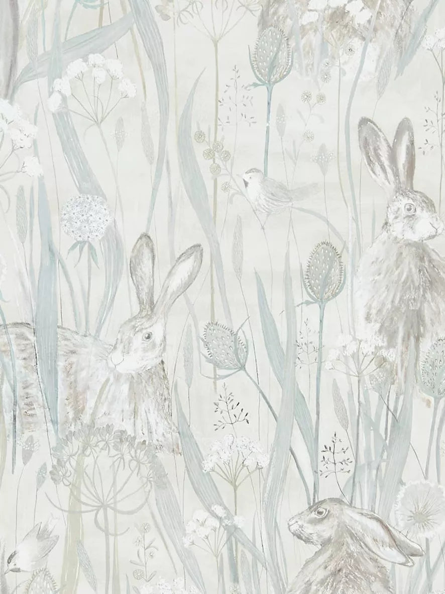 Sanderson Dune Hares Wallpaper (British brand)