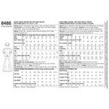 Simplicity sewing pattern for Snow White costume, UK version