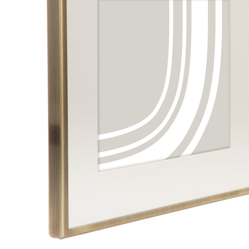 John Lewis Daya double photo frame polished finish - British product