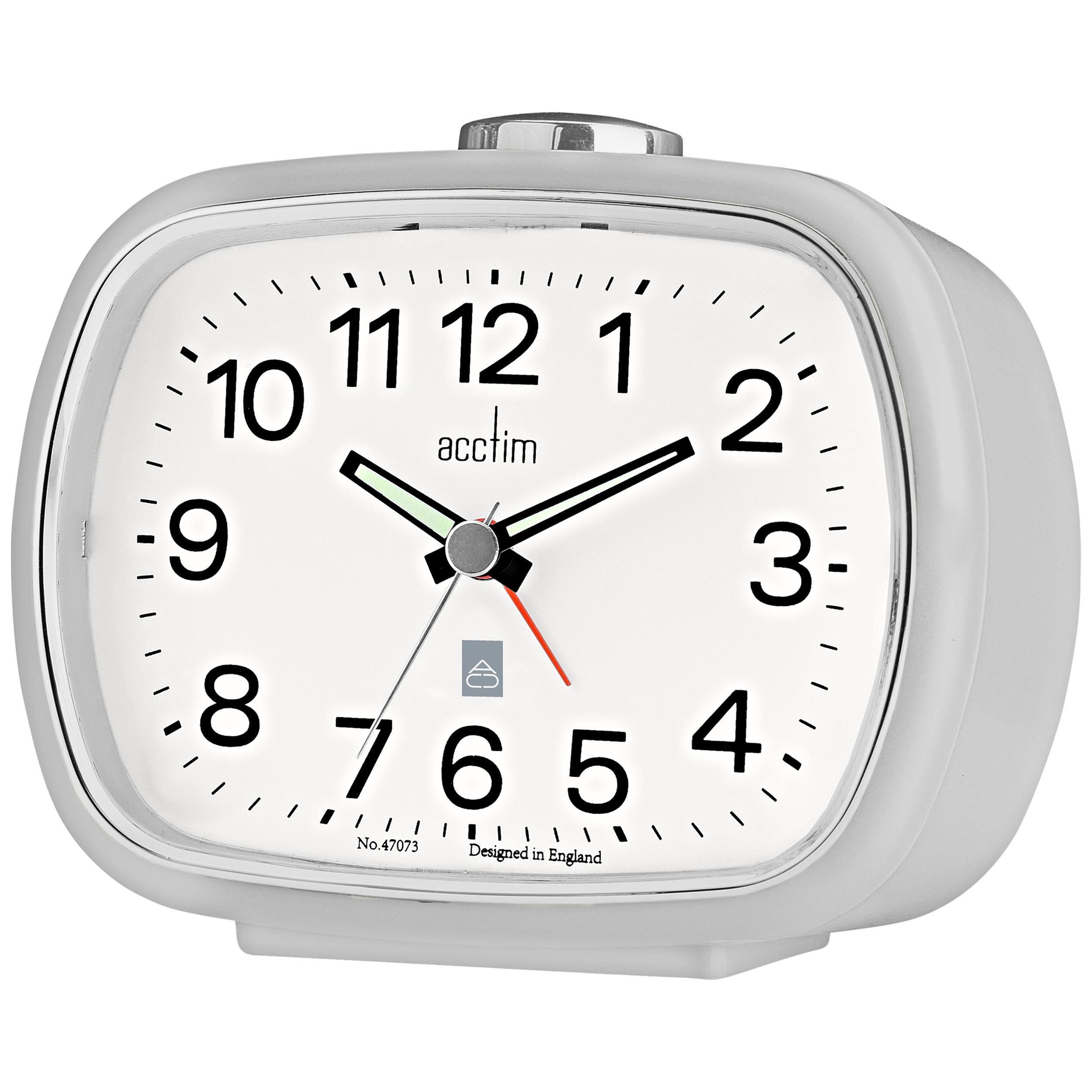 Acctim Camille analogue alarm clock - British product