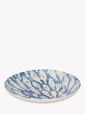 BlissHome Creatures Shoal Of Fish Serving Bowl, Blue, 39cm