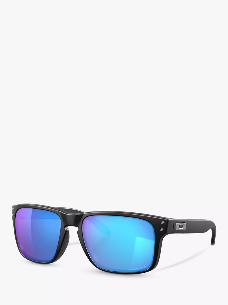 Oakley Holbrook Prizm polarised sunglasses black frame (British brand)