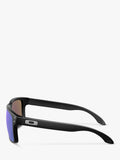 Oakley Holbrook Prizm polarised sunglasses black frame (British brand)