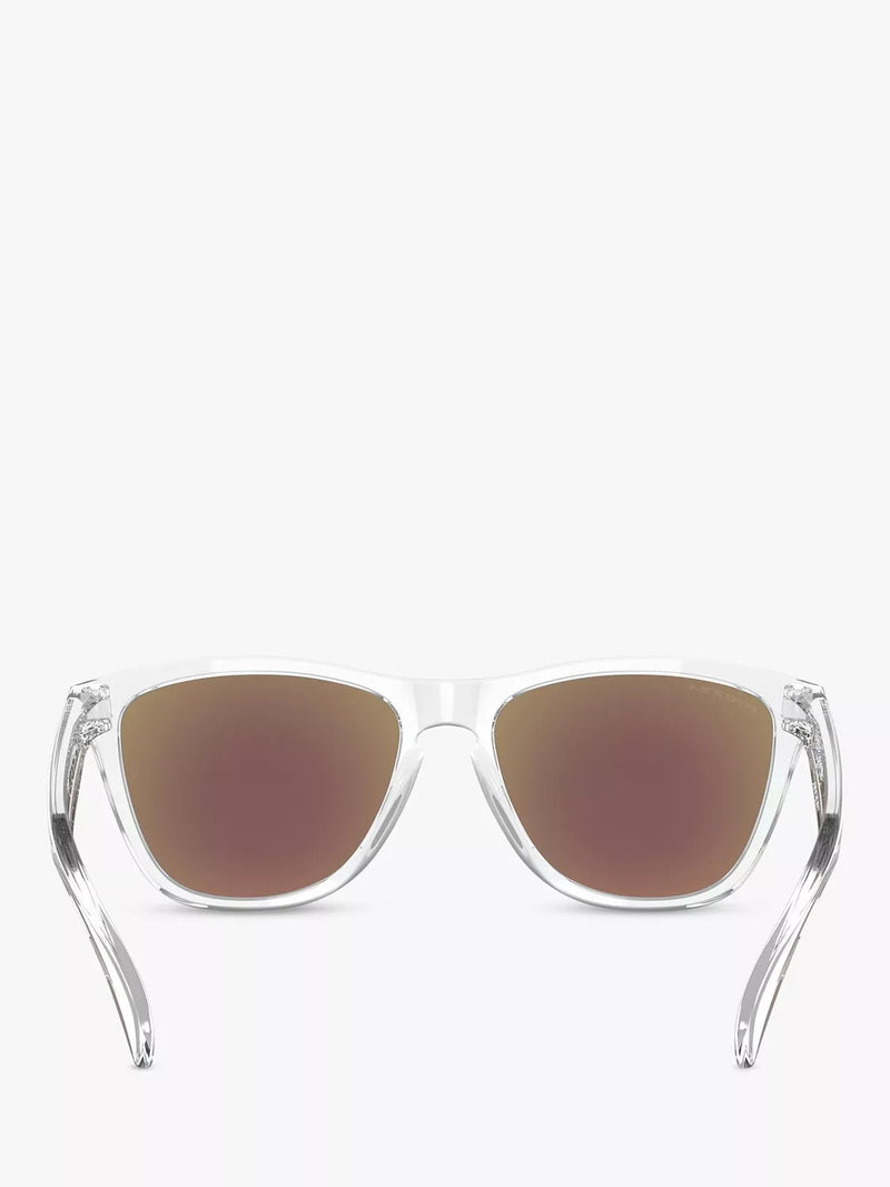 Oakley Frogskins square sunglasses brown frame 55mm (British brand)