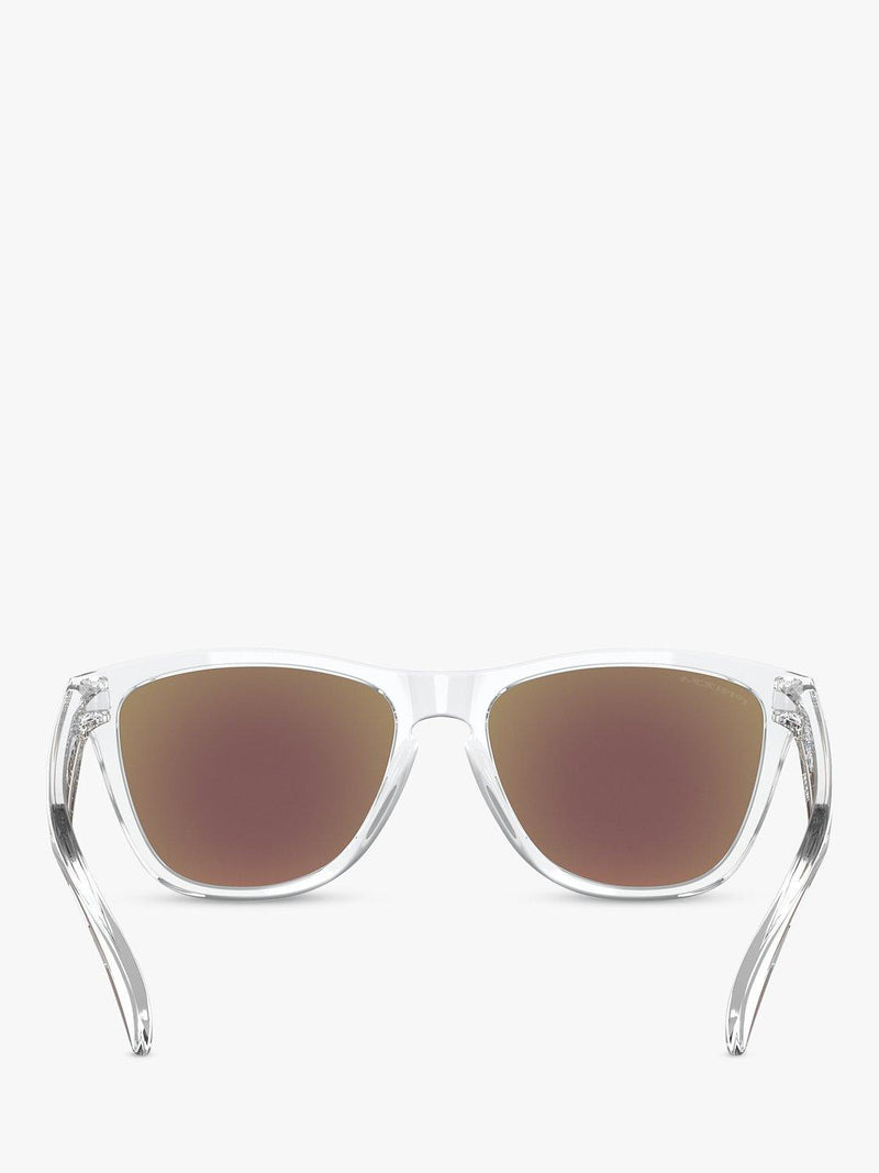 Oakley Frogskins square sunglasses brown frame 55mm (British brand)