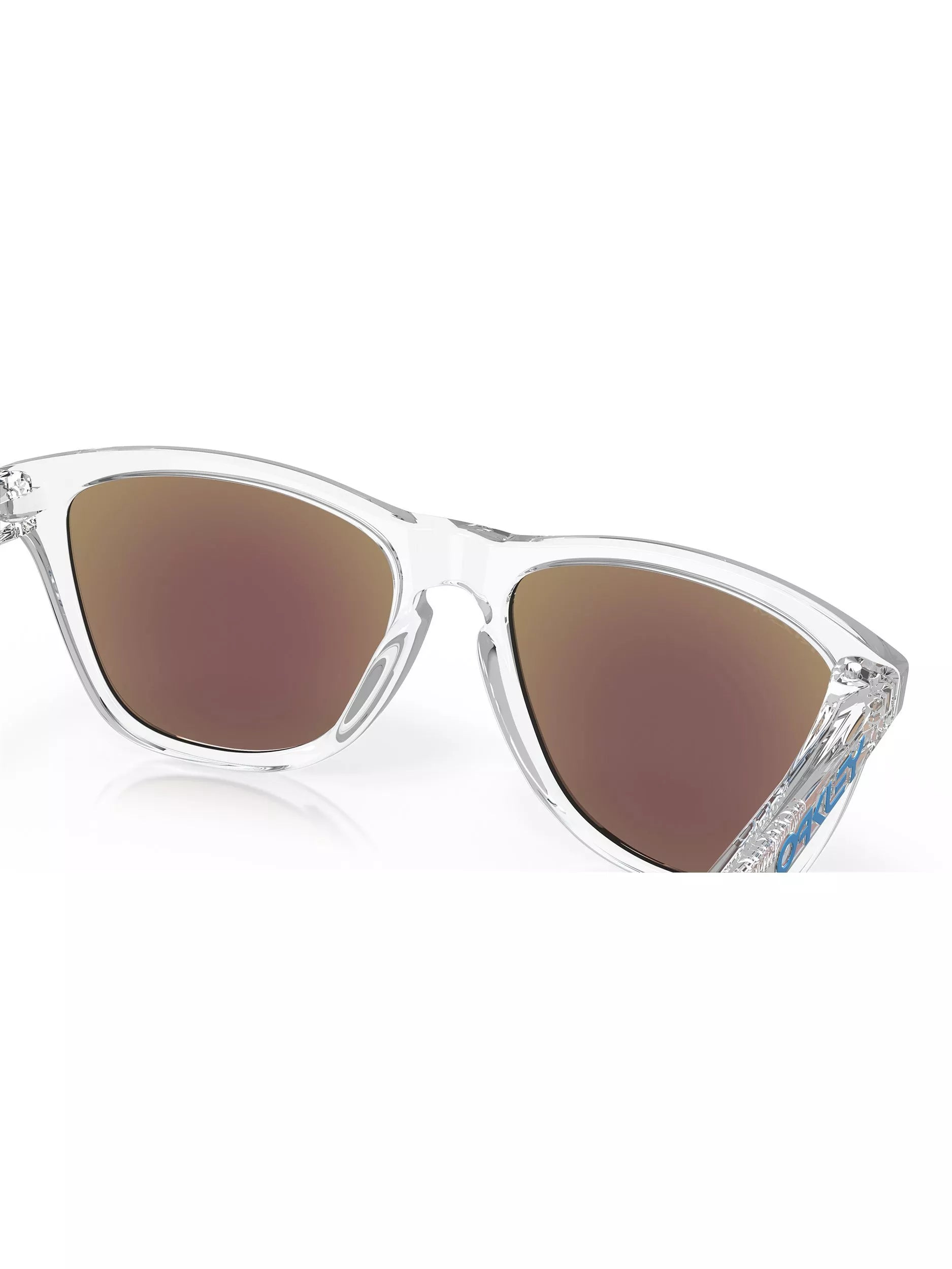 Oakley Frogskins square sunglasses brown frame 55mm (British brand)