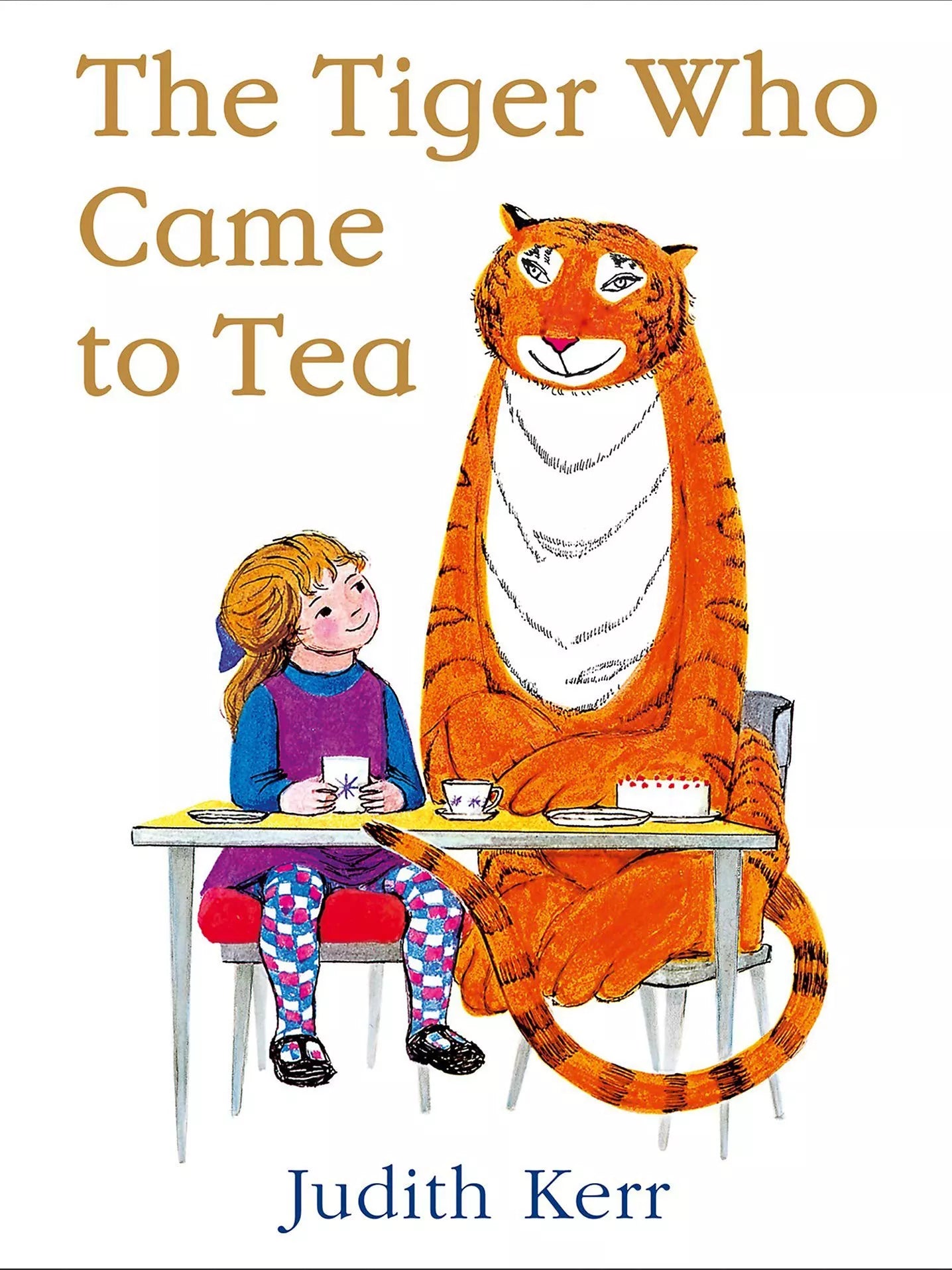 Judith Kerr - 'The Tiger Who Came To Tea' 50th Anniversary Edition Children's Book