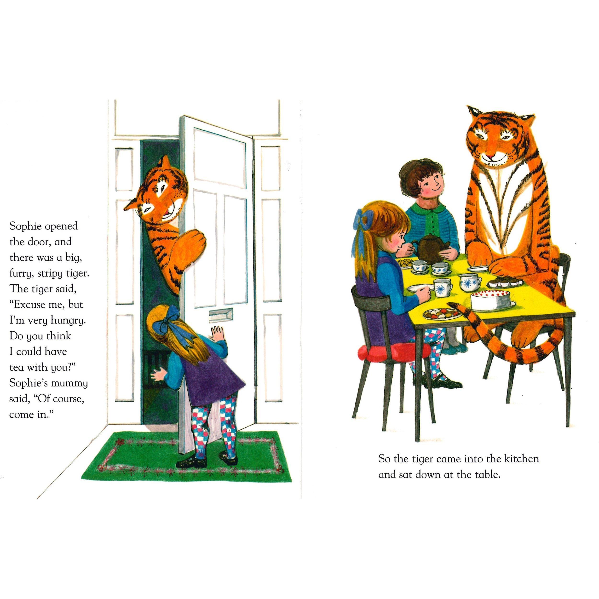 Judith Kerr - 'The Tiger Who Came To Tea' 50th Anniversary Edition Children's Book