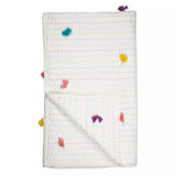 little home Pom Pom Quilt Multi, UK version