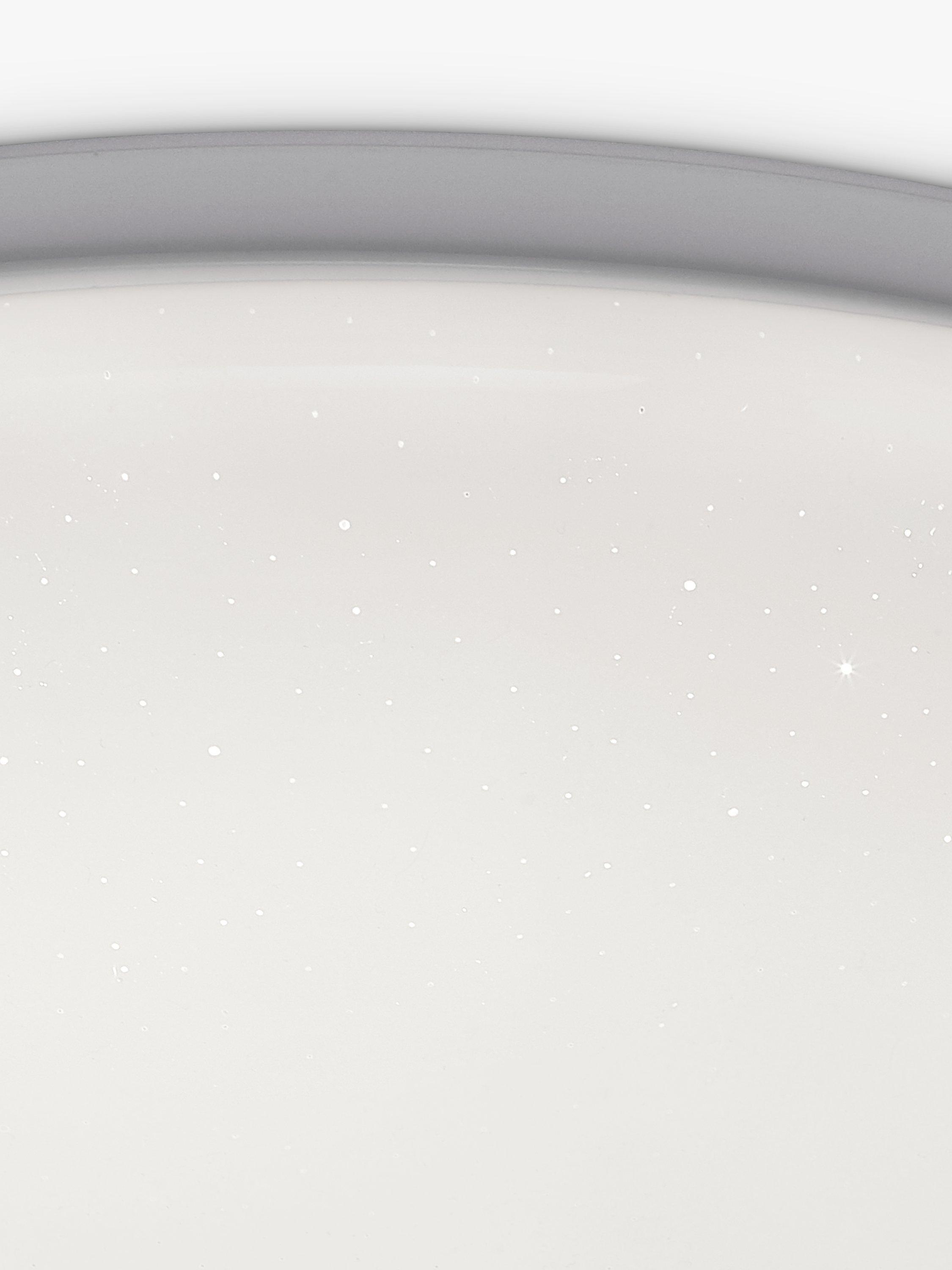 John Lewis LED flush ceiling light white, imported from the UK