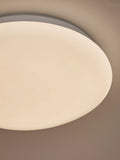 John Lewis LED flush ceiling light white, imported from the UK