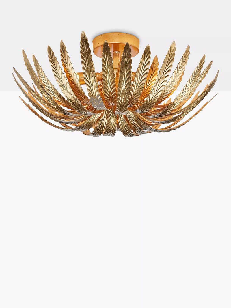 John Lewis Montserrat leaf ceiling light semi flush (British brand)