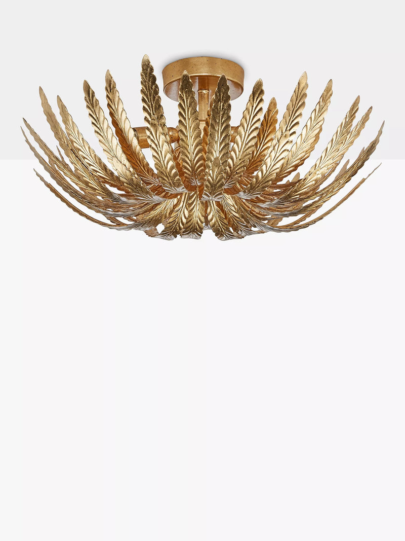 John Lewis Montserrat leaf ceiling light semi flush (British brand)